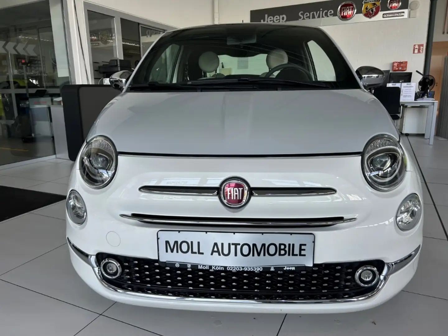 Fiat 500 DolceVita 1.0 Mild Hybrid EU6d Blanc - 2