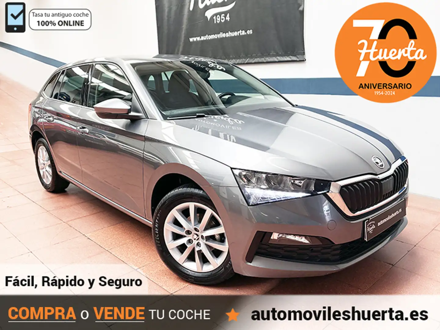 Skoda Scala 1.0 TSI Ambition 70kW Gris - 1