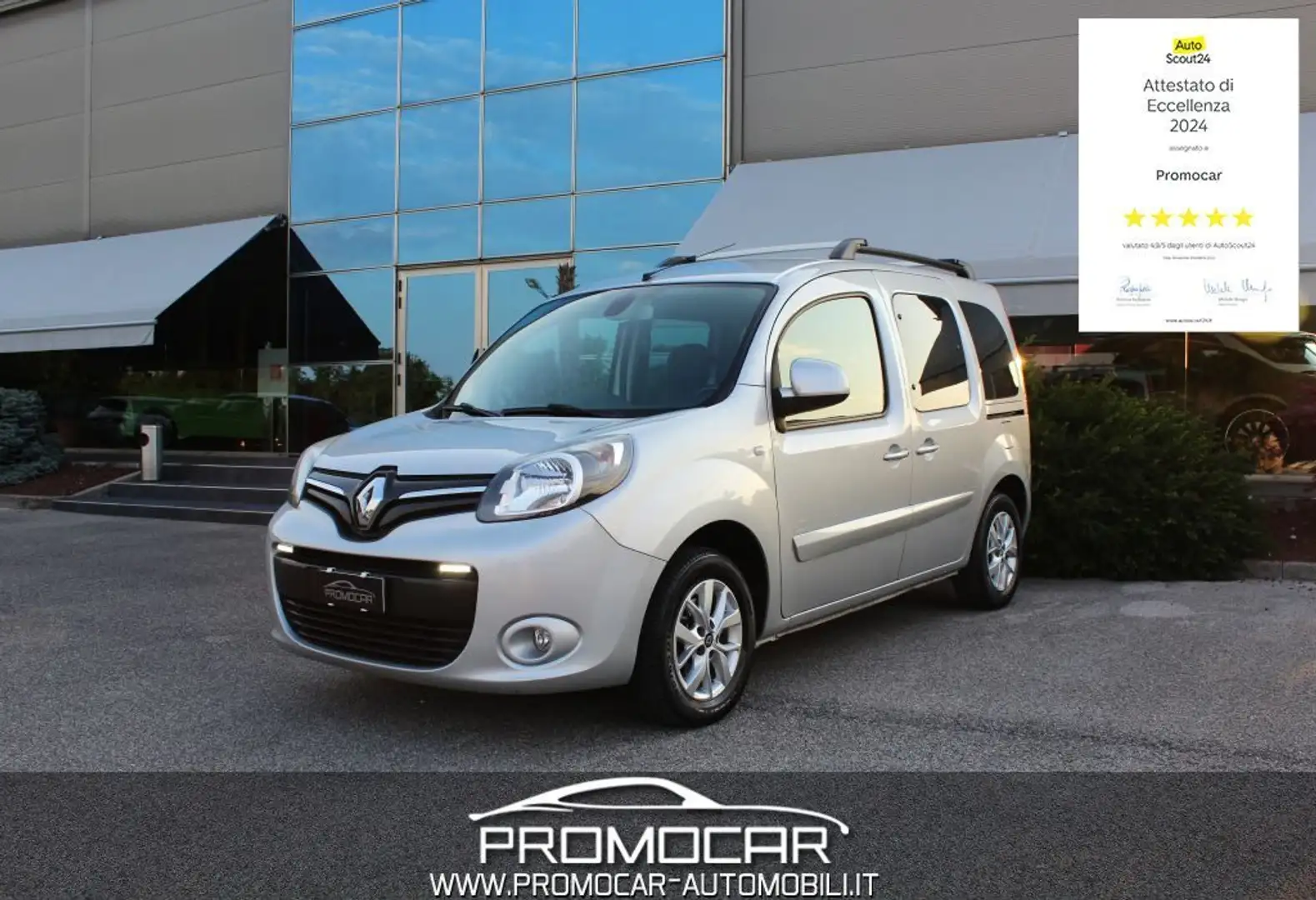 Renault Kangoo 1.5 dCi 110CV AUTOMATICO 5 P LIMITED 2 *UNIPROP* Argento - 1