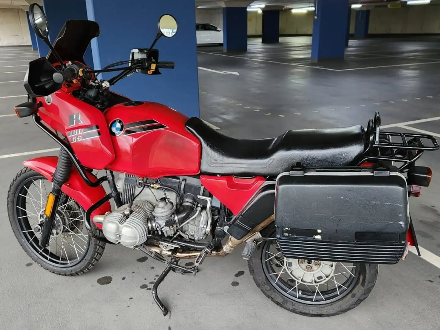BMW R 100 GS Rojo - 2