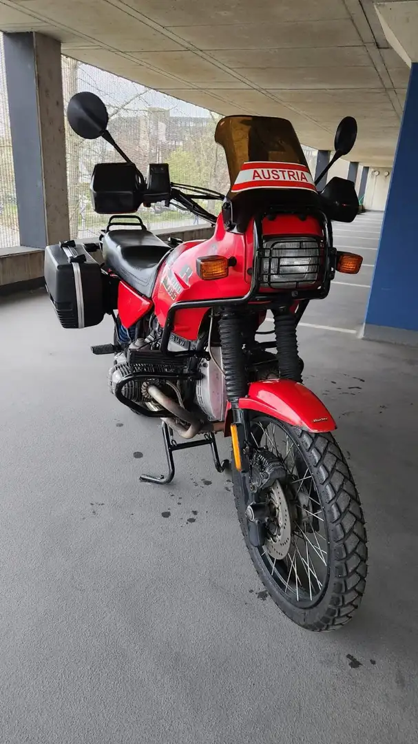 BMW R 100 GS Rojo - 1