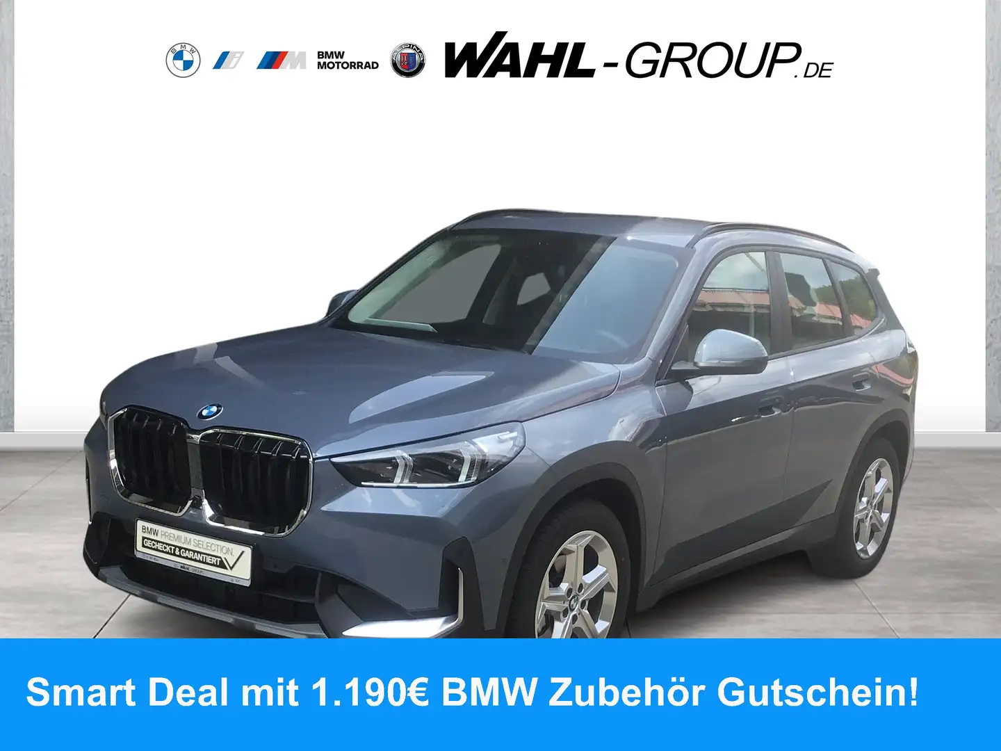 BMW X1 sDrive18i LC PROF HUD LED SPORTSITZE KOMFORTZG SHZ Gris - 1