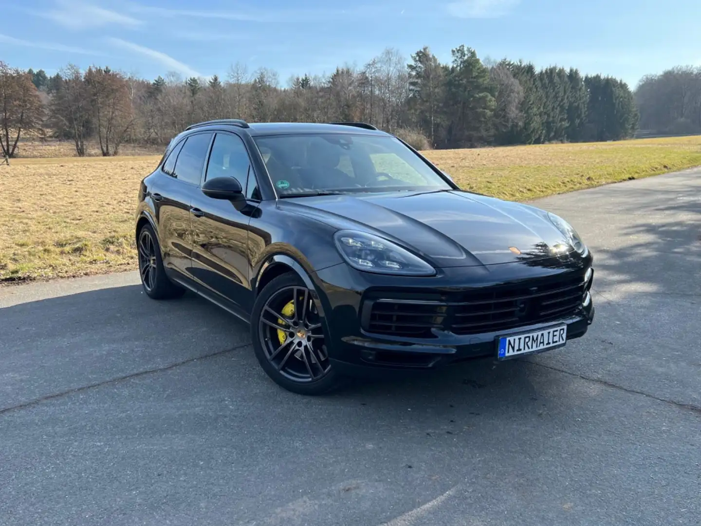 Porsche Cayenne S, SHZ, Sitzluft, AHK, Soft, 360 Grad Noir - 1
