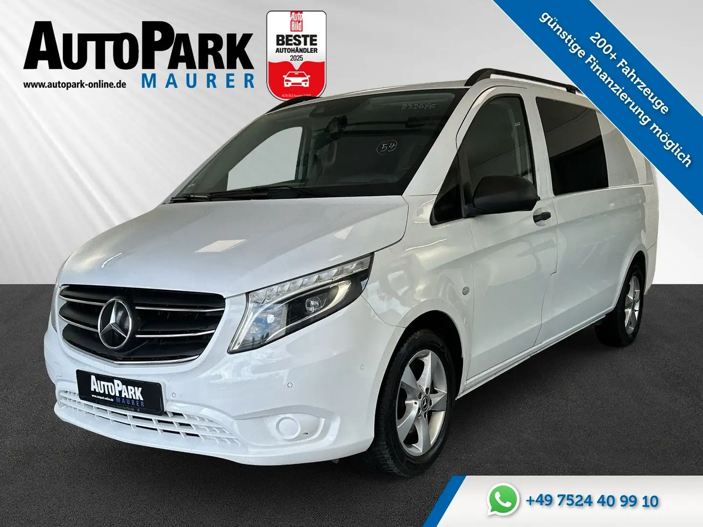 Mercedes-Benz Vito Mixto 119 extralang*Distronic*Kamera*LED* Blanc - 1