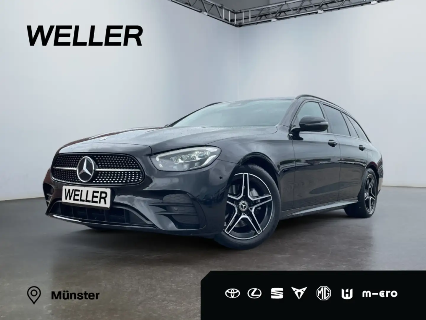 Mercedes-Benz E 200 T 9G AMG Line *LED*Digital*RCam*Night* Schwarz - 1