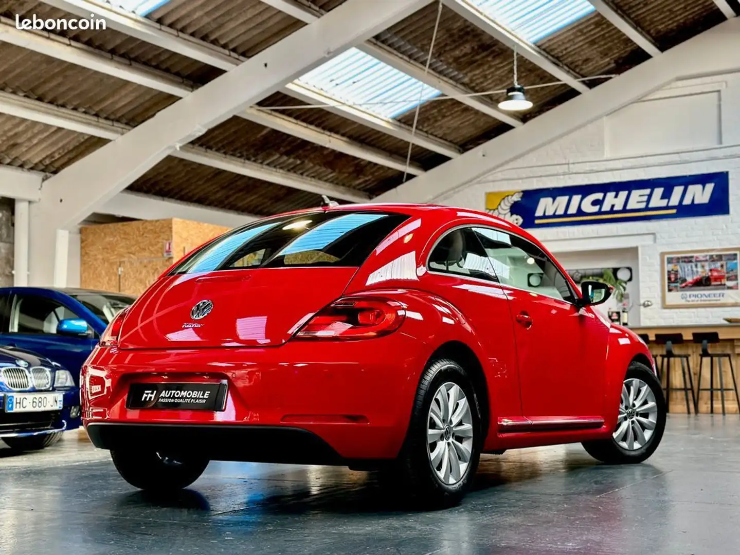 Volkswagen Coccinelle Design 1.2 TSI 105 ch 78 350 kms GPS, Bluetooth, Régulateur Superbe état Historique exclusif VW Rot - 2