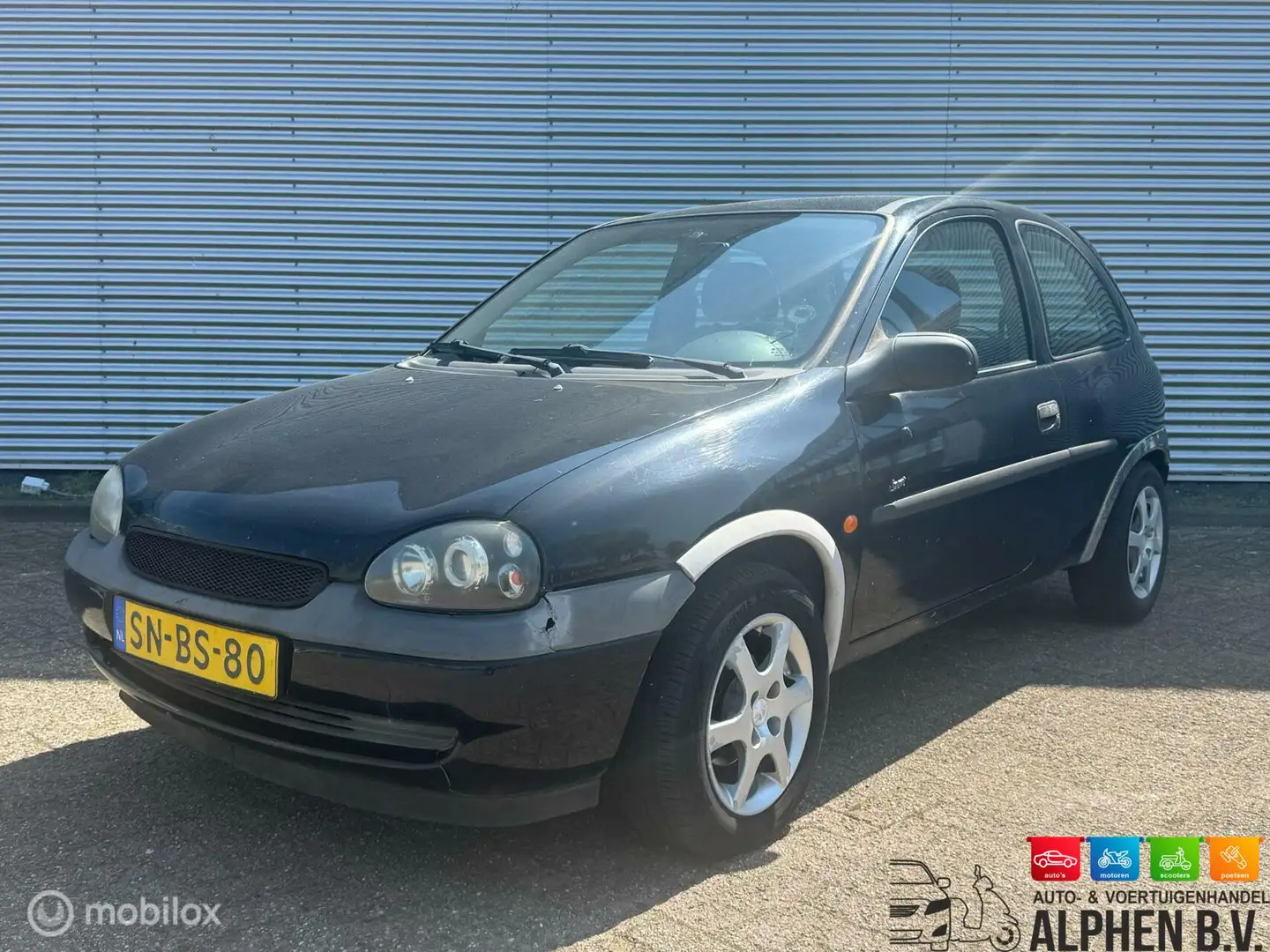 Opel Corsa 1.4i-16V CDX- Nap - Elek ramen - Negro - 1