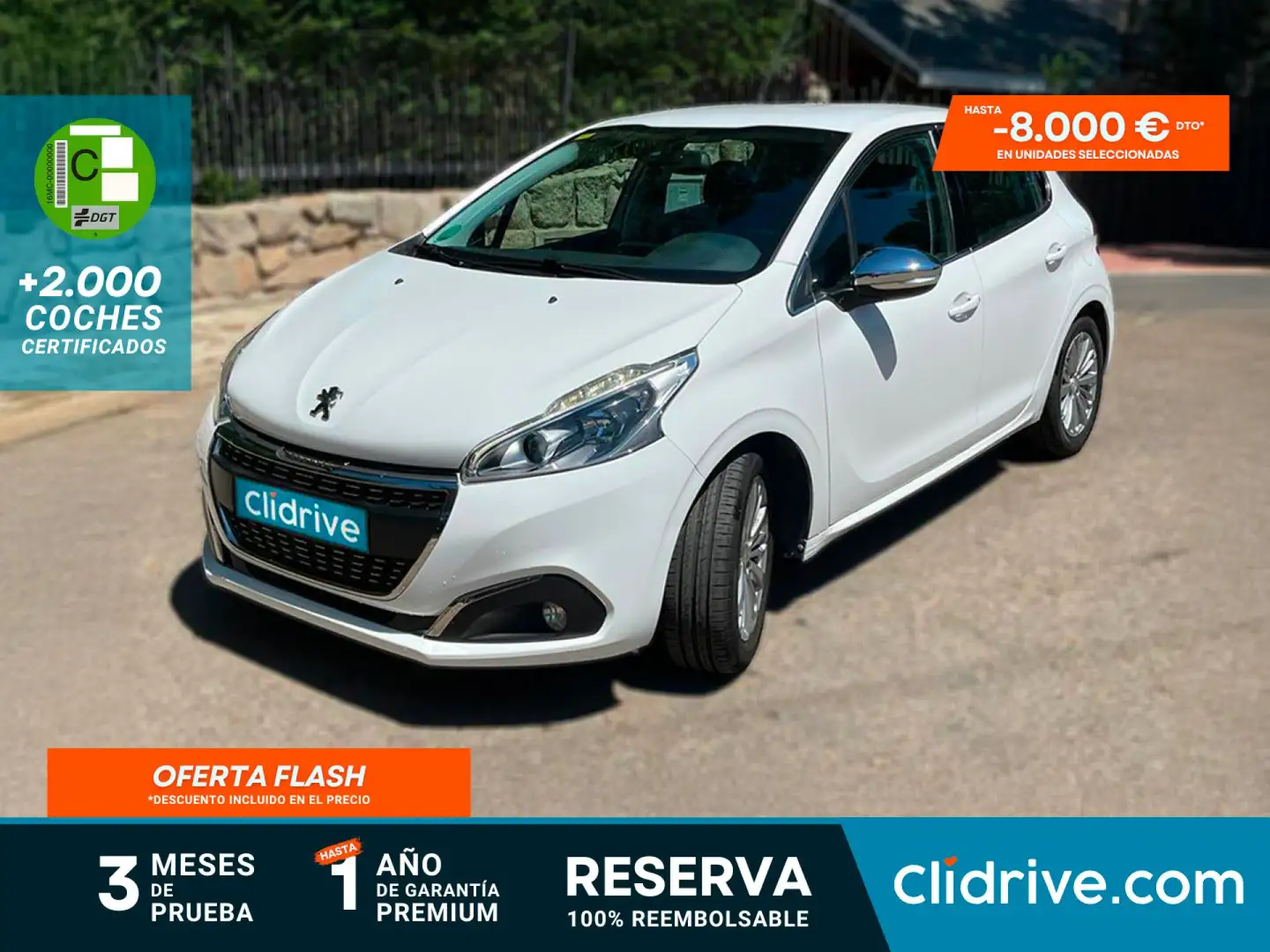 Peugeot 208 PureTech 73kW (100CV) Allure Blanco - 1