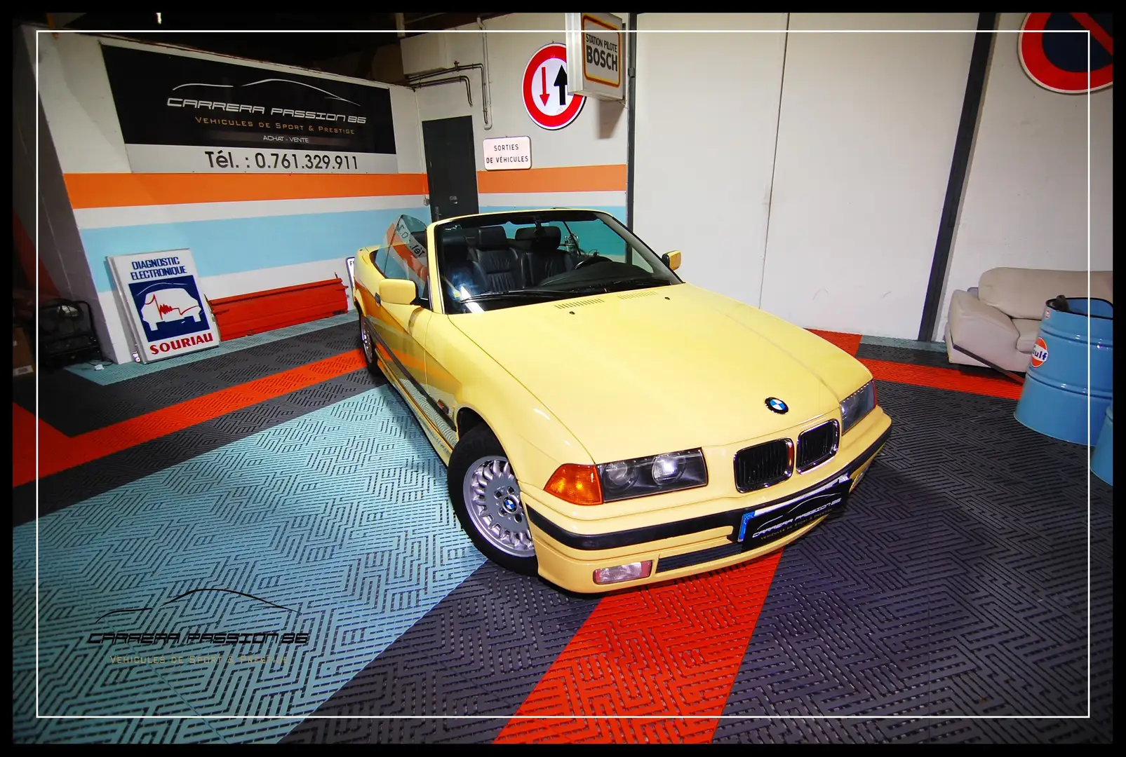BMW 320 320i Jaune - 1