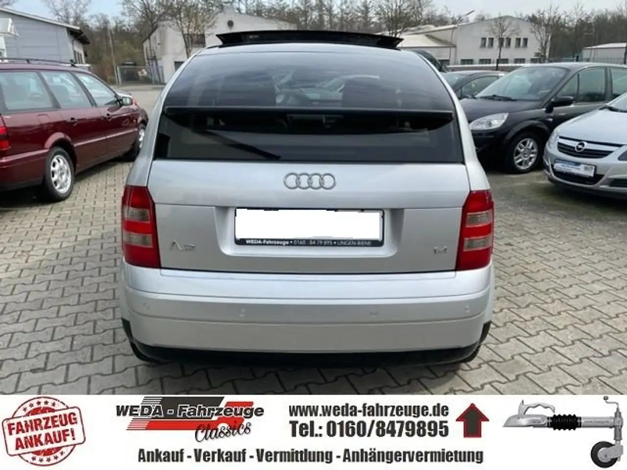 Audi A2 1.4- Open Sky - TÜV/AU NEU - Inspektion NEU, foto 6