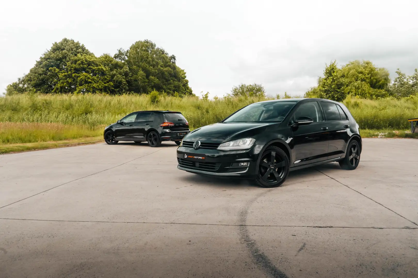 Volkswagen Golf 1.6 TDi | Highline | DSG Negro - 1
