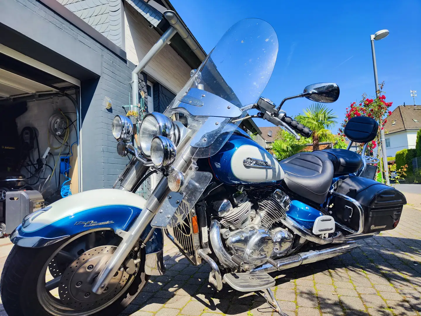 Yamaha XVS 1300 Royal Star Mavi - 2