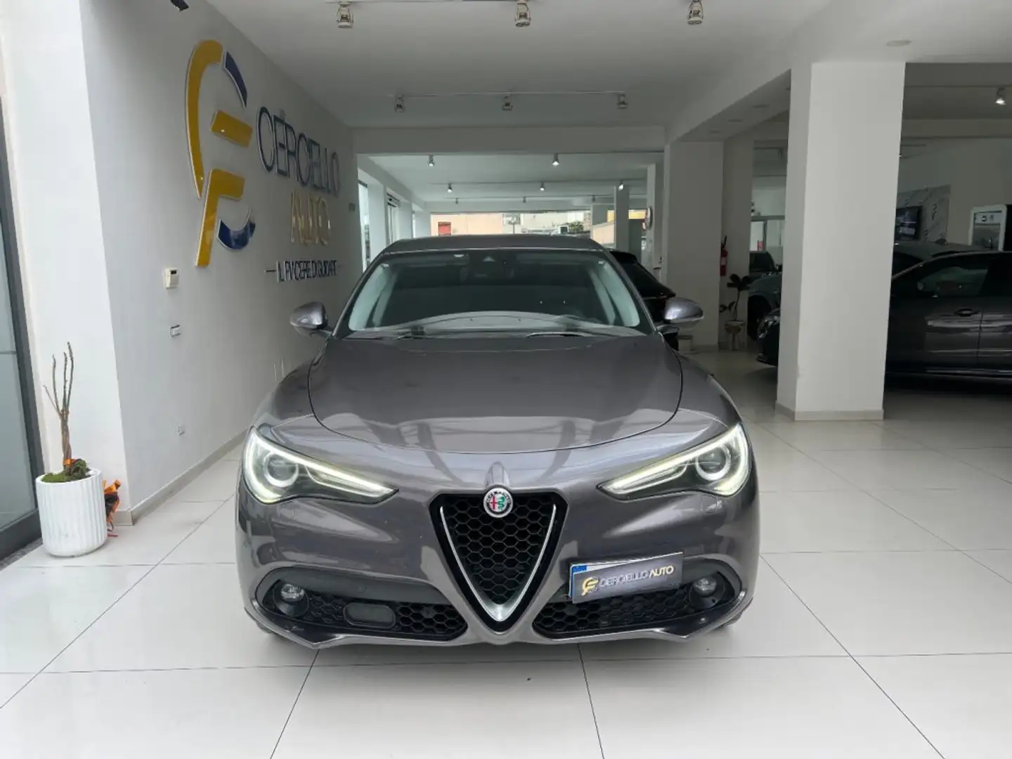 Alfa Romeo Stelvio 2.2 Turbodiesel 210 CV AT8 Q4 Executive Grigio - 2