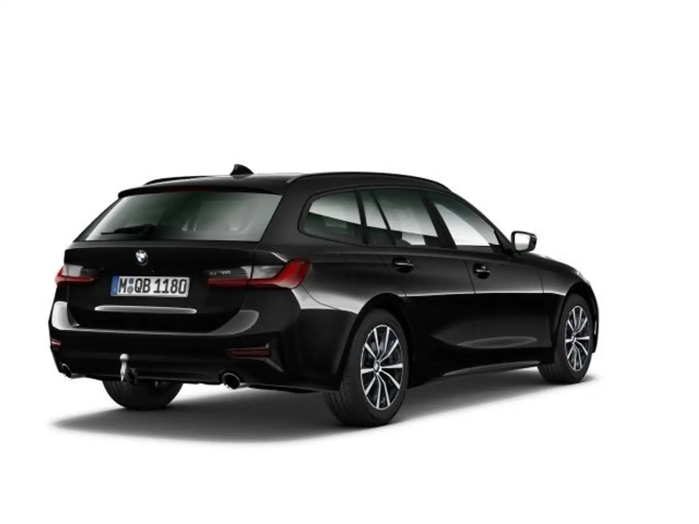 BMW 318 d Touring Advantage Aut. Klimaaut. AHK HIFI Schwarz - 2