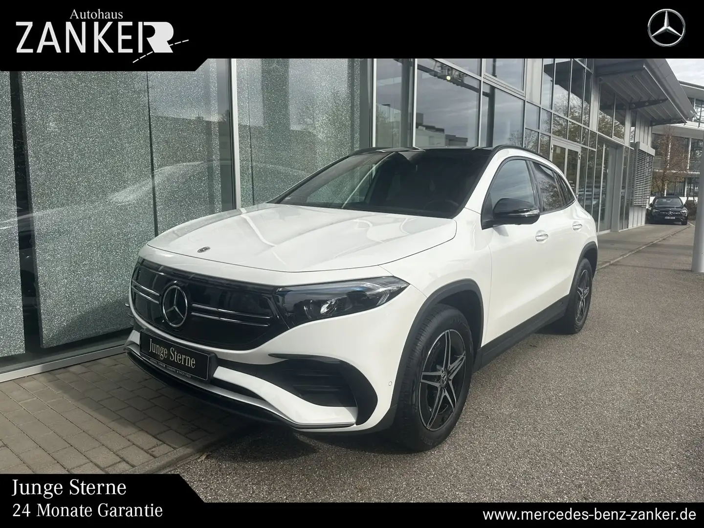 Mercedes-Benz EQA 300 EQA 300 4M AMG*AHK*PANO*DISTRONIC*360CAM*LEDER* Blanc - 1
