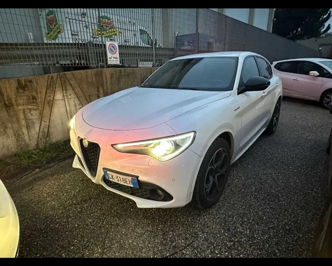 Alfa Romeo Stelvio 2.2 Turbodiesel 210 CV AT8 Q4 Veloce Blanc - 1