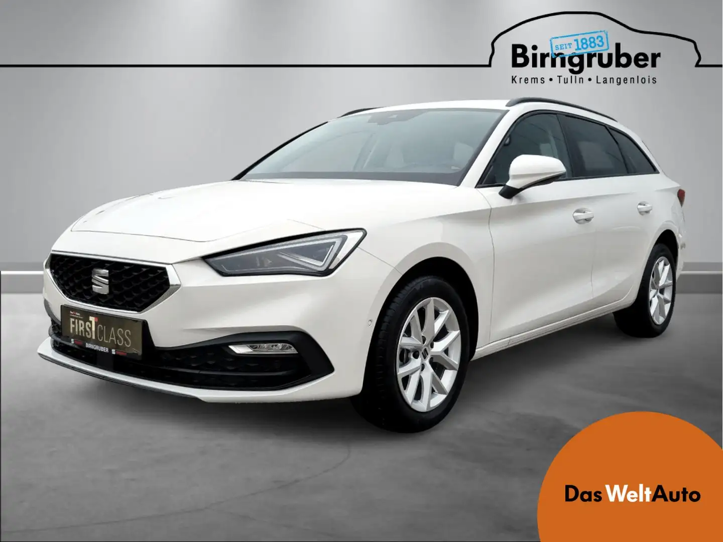 SEAT Leon Style 2.0 TDI 115 PS Blanc - 1