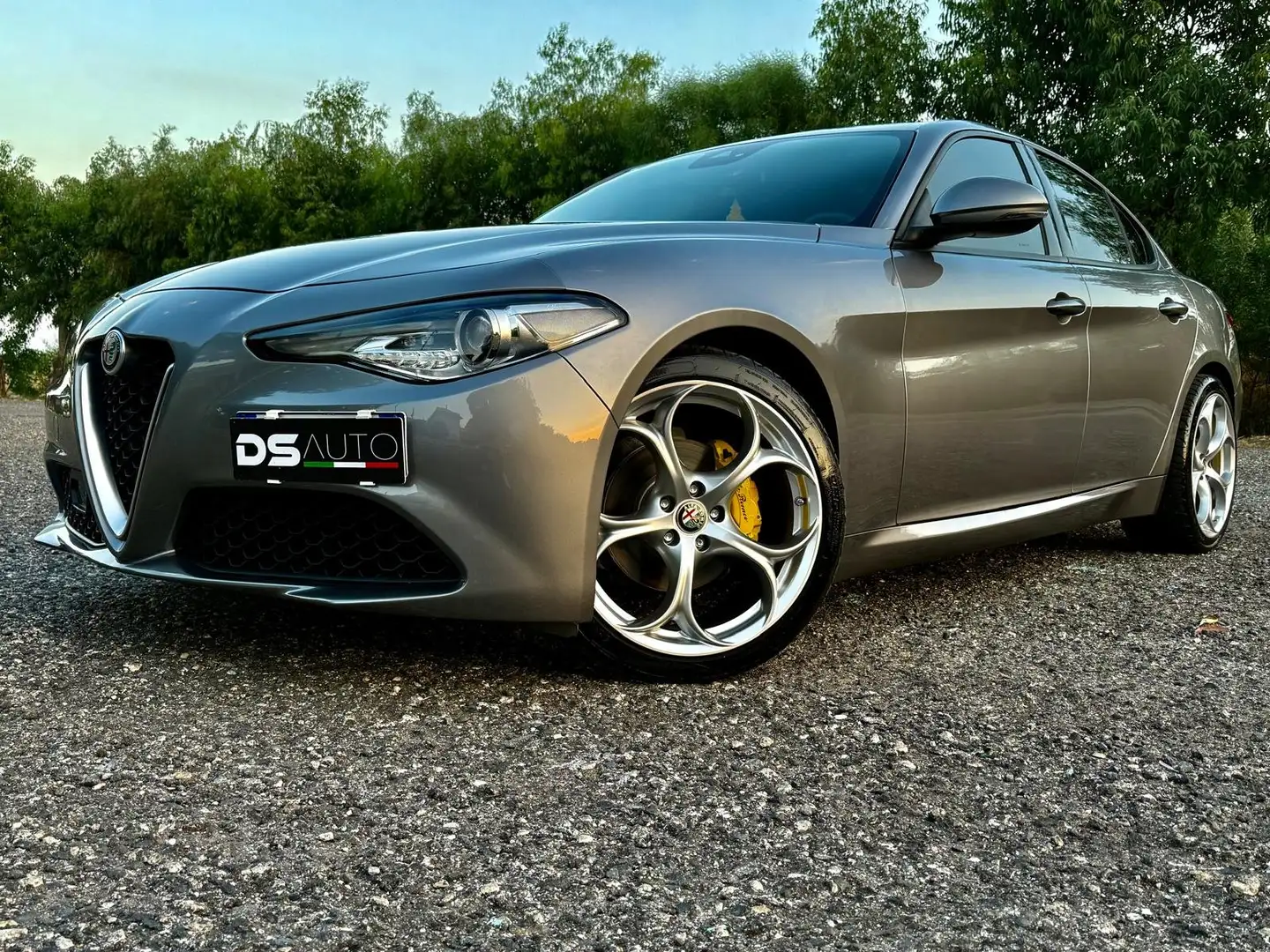 Alfa Romeo Giulia ALFA ROMEO GIULIA 2.2 TURBODIESEL 160 CV AT8 SUPER Grigio - 2
