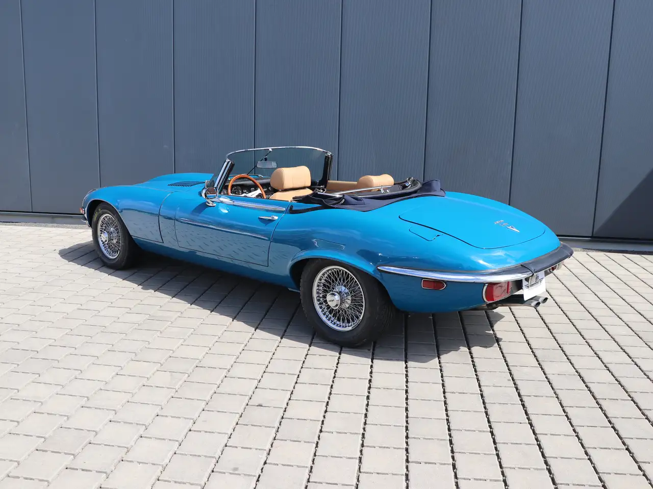 Jaguar E-Type Serie 3 Cabrio V12 Handschalter selten, foto 3