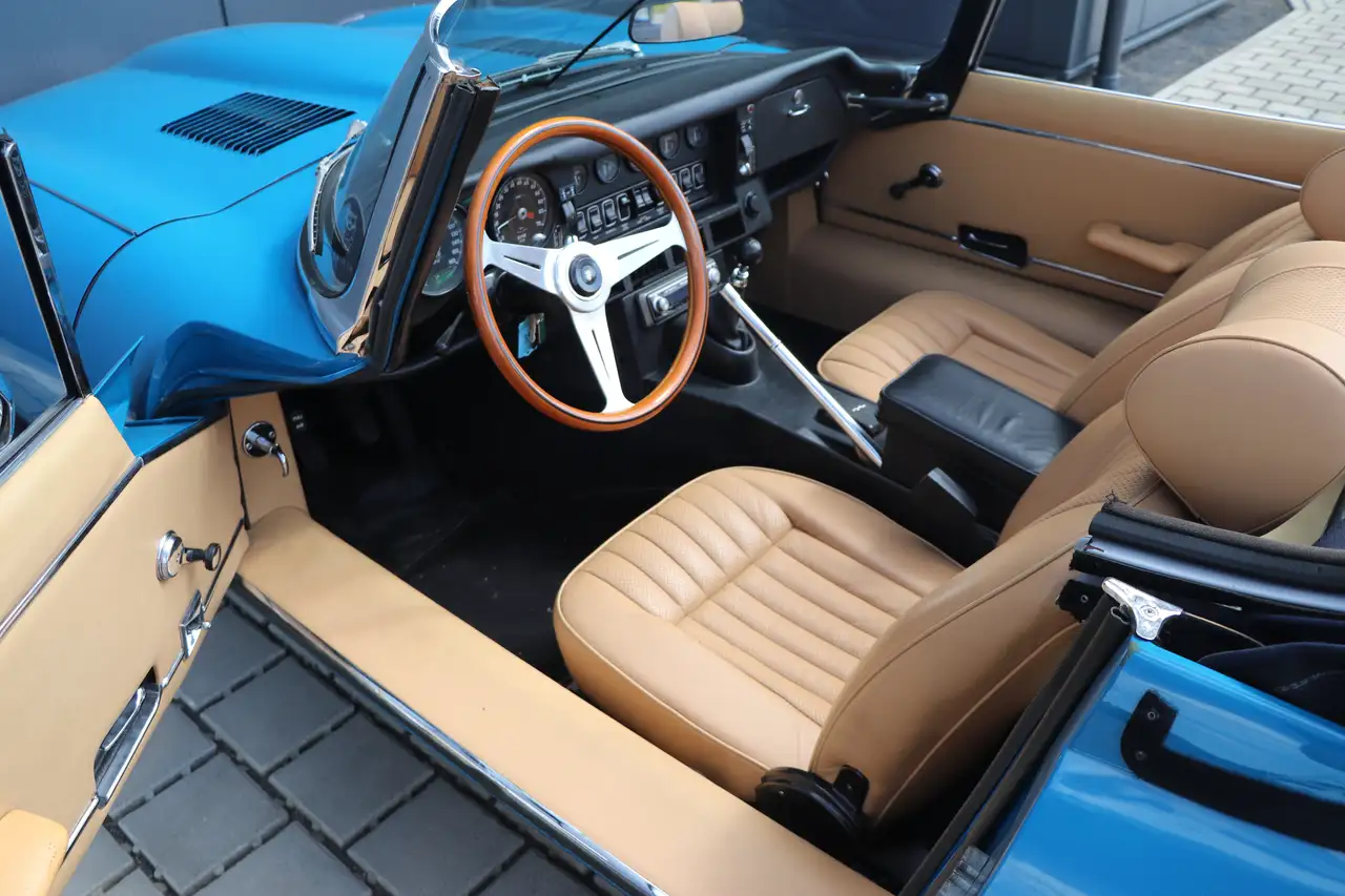 Jaguar E-Type Serie 3 Cabrio V12 Handschalter selten, foto 8