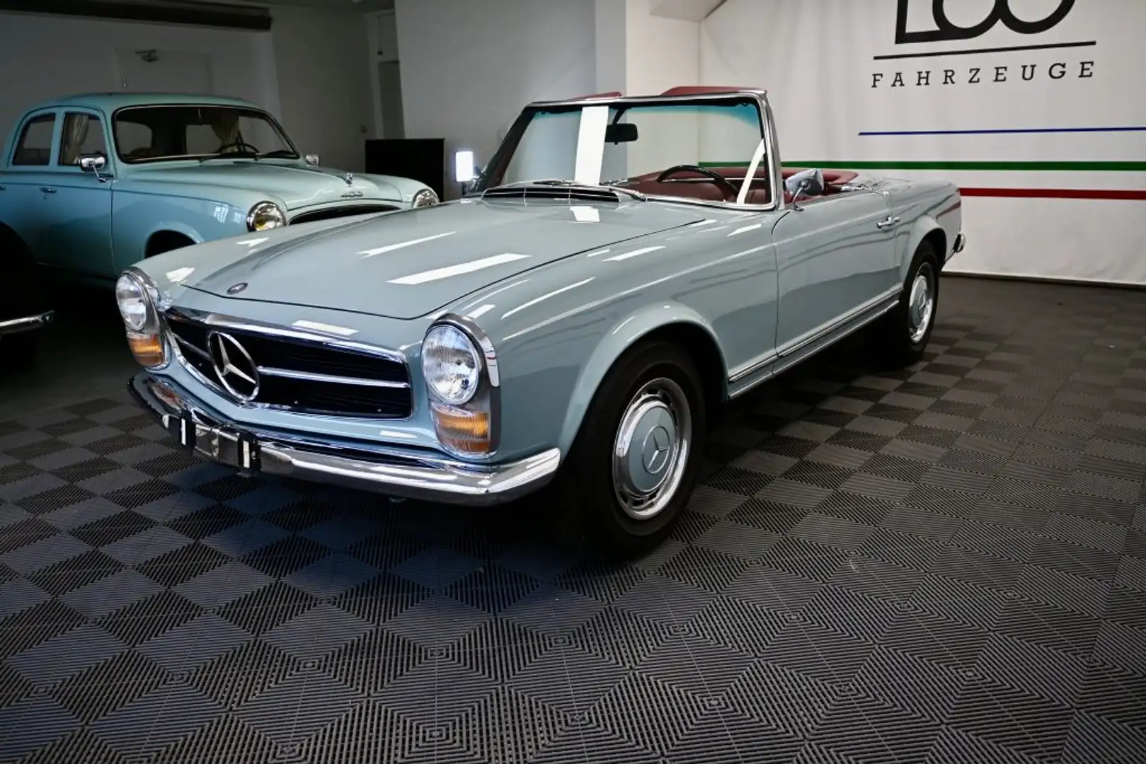Mercedes-Benz SL 250 250 Pagode Automatik Blauw - 2