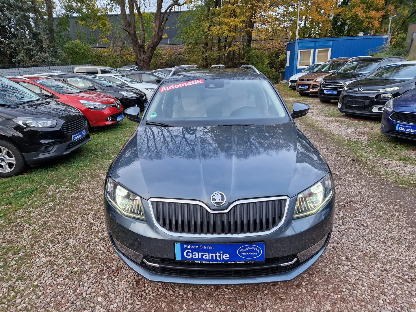 Skoda Octavia Combi DSG Xenon Navi 18" LED 2Hnd Sitzhz Scheckh Grau - 2