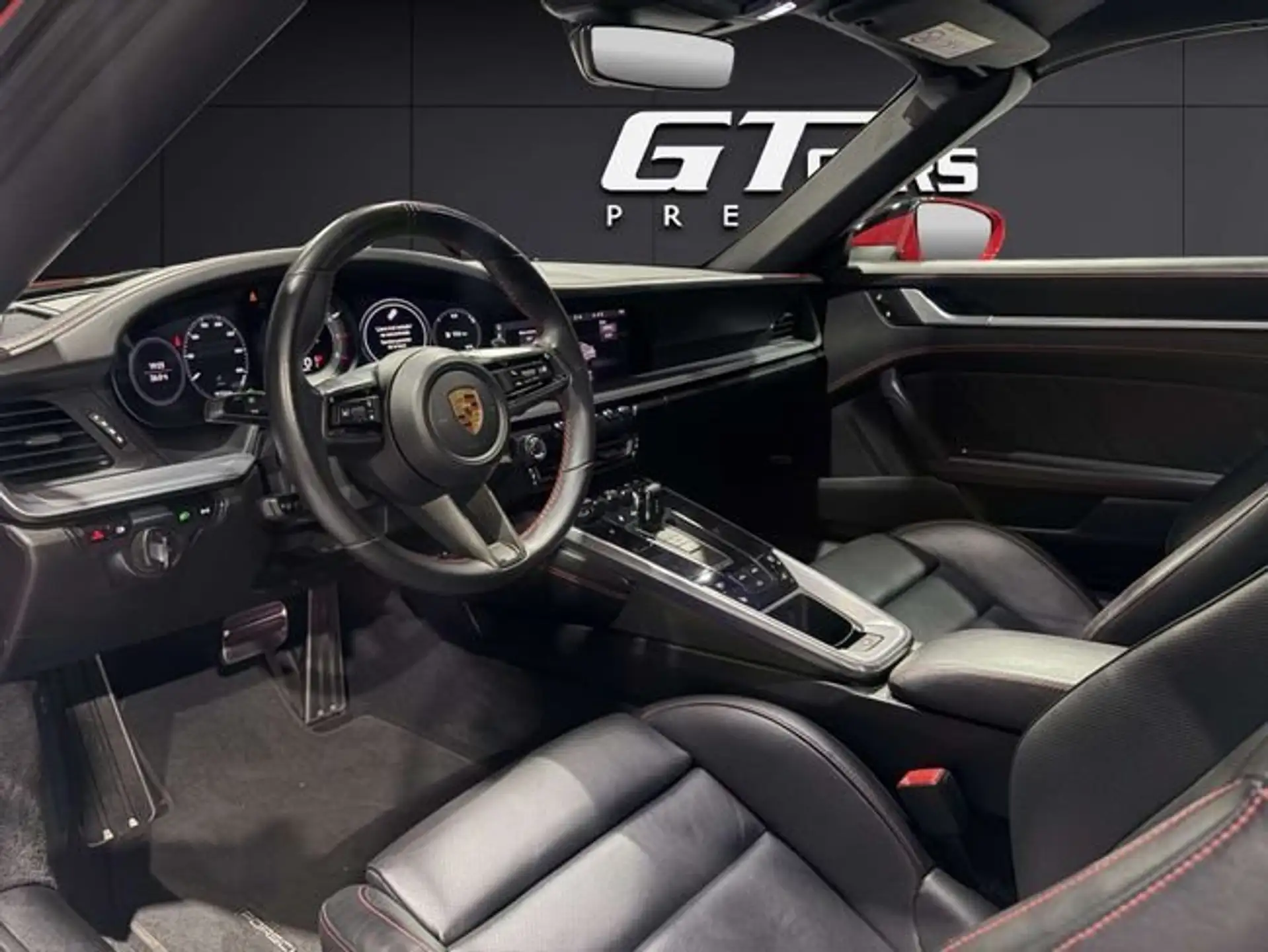 포르쉐 911 Turbo S Cabriolet 2021 빨강 사진 8