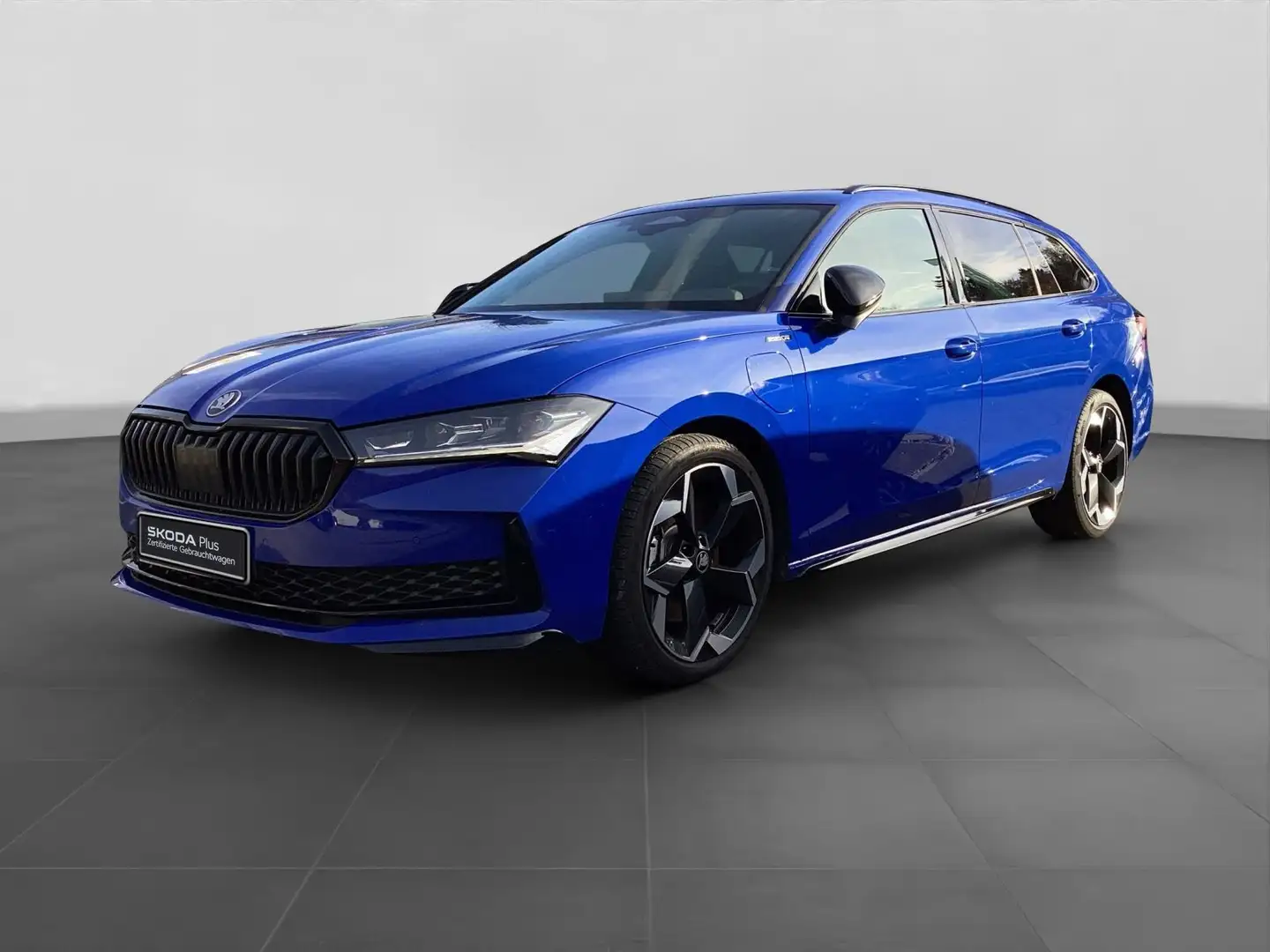 Skoda Superb Combi iV SPORTLINE PANO AHK ASSIST LM19 Blau - 2