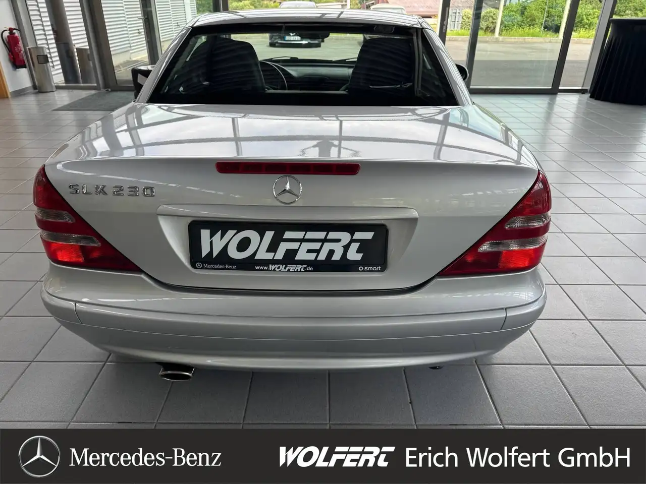 Mercedes-Benz SLK 230 Kompressor original im klassischen Leder rot-schwarz, foto 6