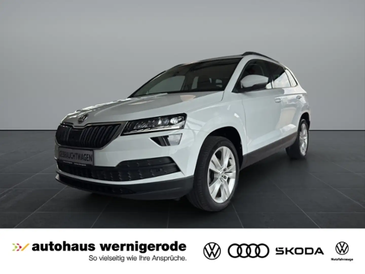 Skoda Karoq 2.0TDI Style LED/Navi/GRA Weiß - 1