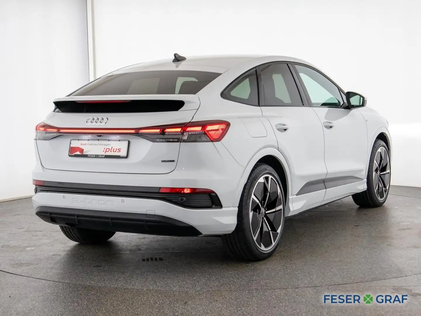 Audi Q4 e-tron Sportback 50 e-tron quattro AHK/ SONOS Weiß - 2