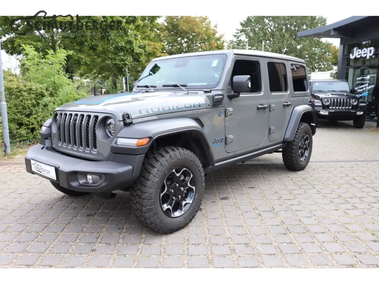 Jeep Wrangler Unlimited Rubicon PHEV MY23 Sky-One Touch/Voll-LED Gris - 2