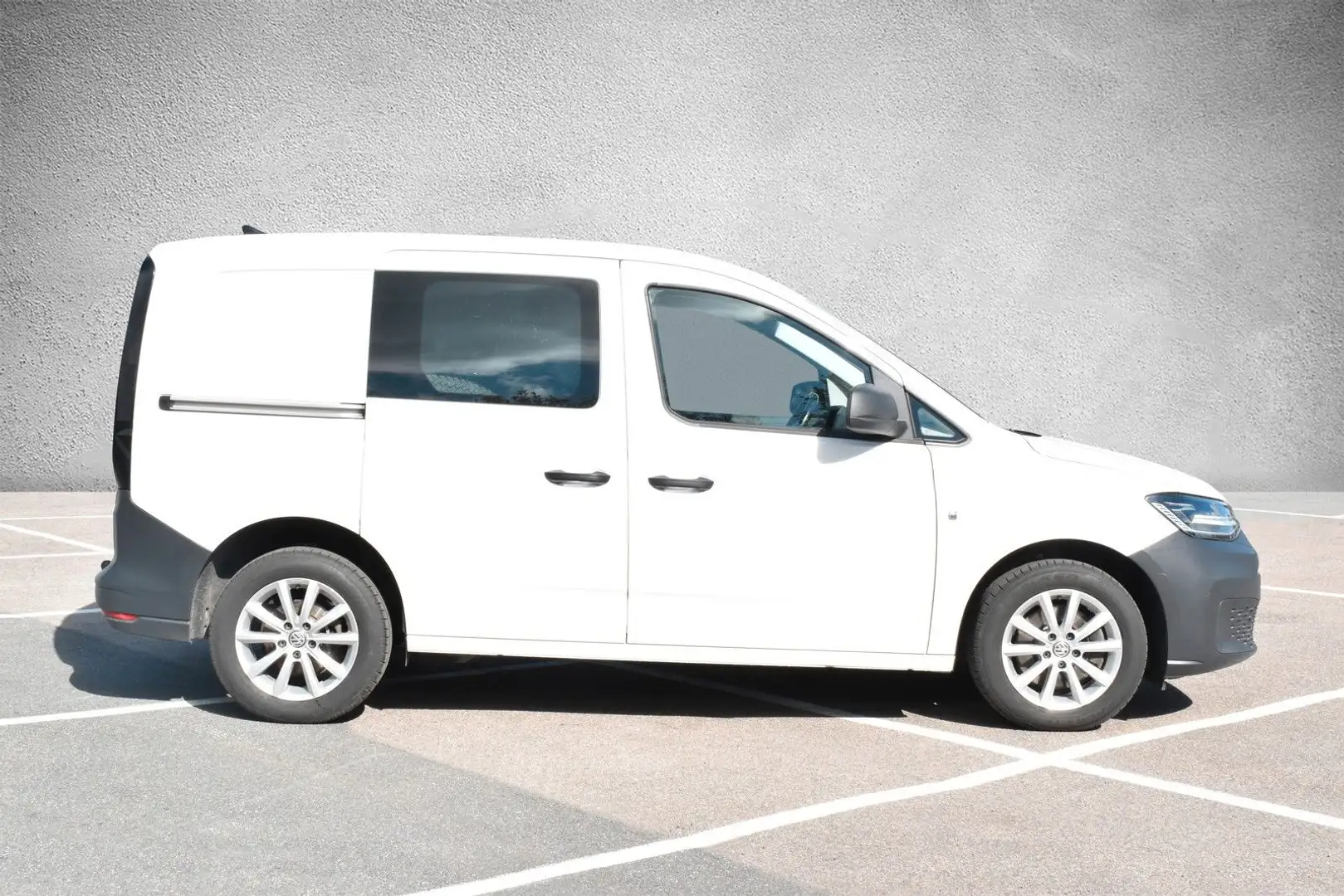 Volkswagen Caddy Cargo Basis DSG ACC VOLL Blanc - 2