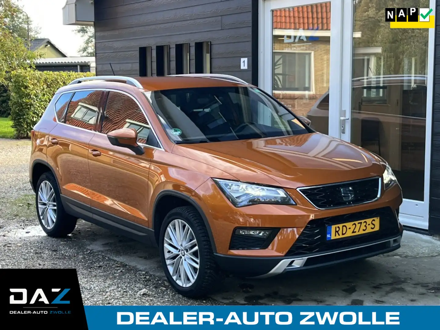 SEAT Ateca 1.4 EcoTSI Xcellence Ecc/Audio/Navi/Pdc/Lm Oranje - 1