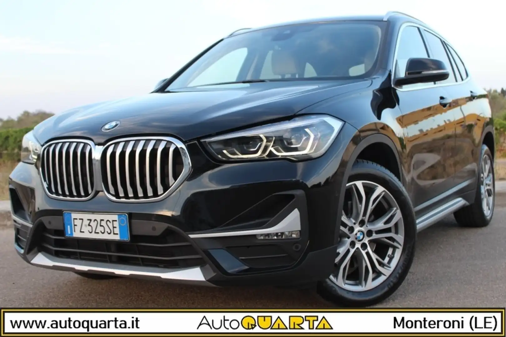 BMW X1 sDrive18d Aut. XLine *PELLE *LUCI AMBIENTE *CAMERA Nero - 1
