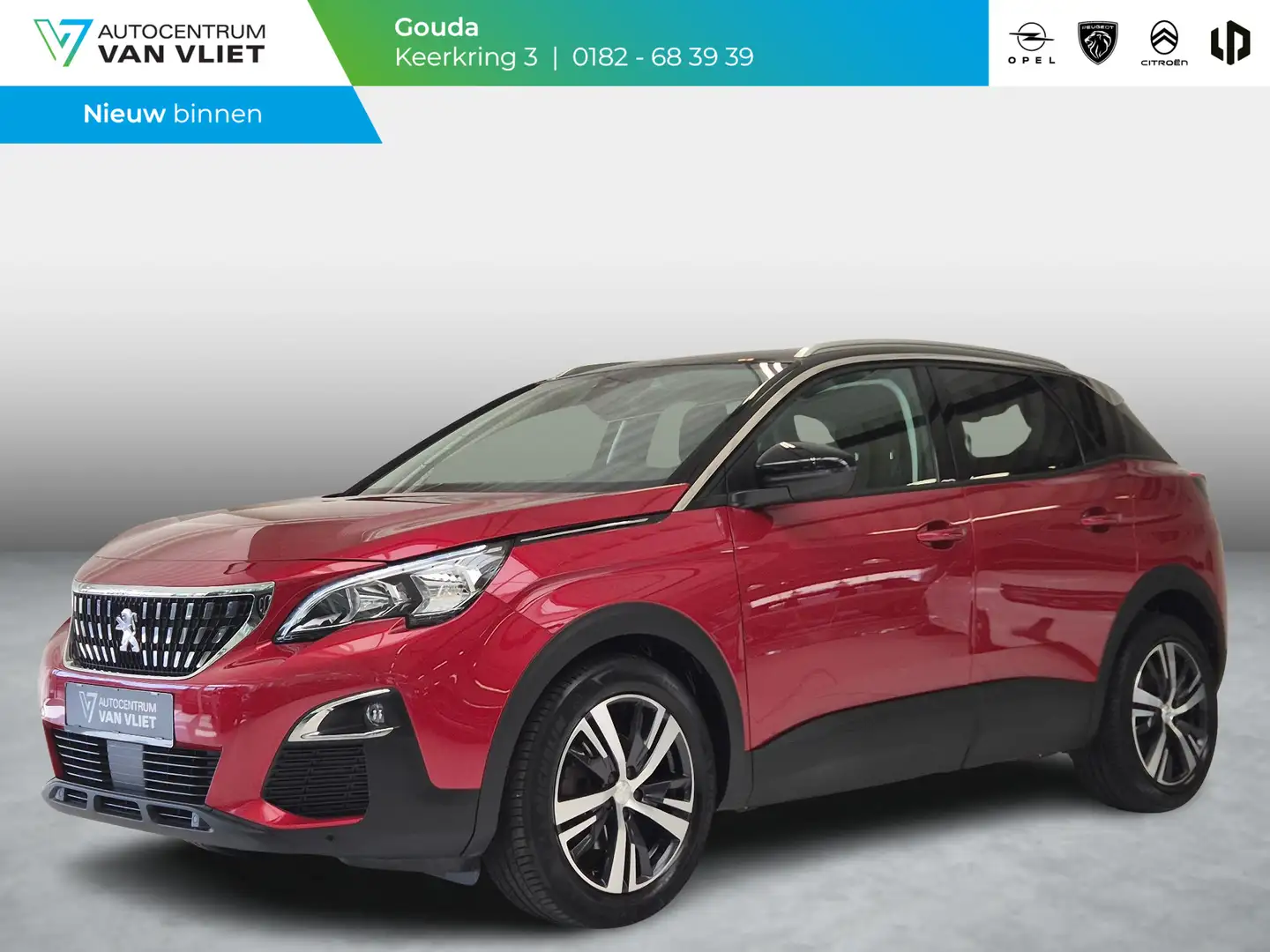 Peugeot 3008 1.2 PureTech Access | Navigatie | Parkeersensoren Rouge - 1