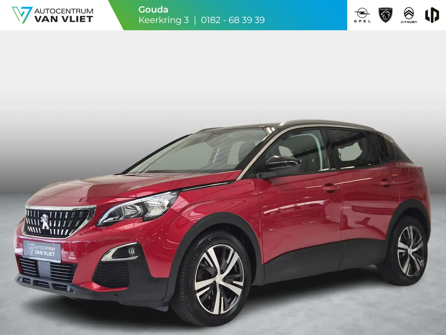Peugeot 3008 1.2 PureTech Access | Navigatie | Parkeersensoren Rood - 1
