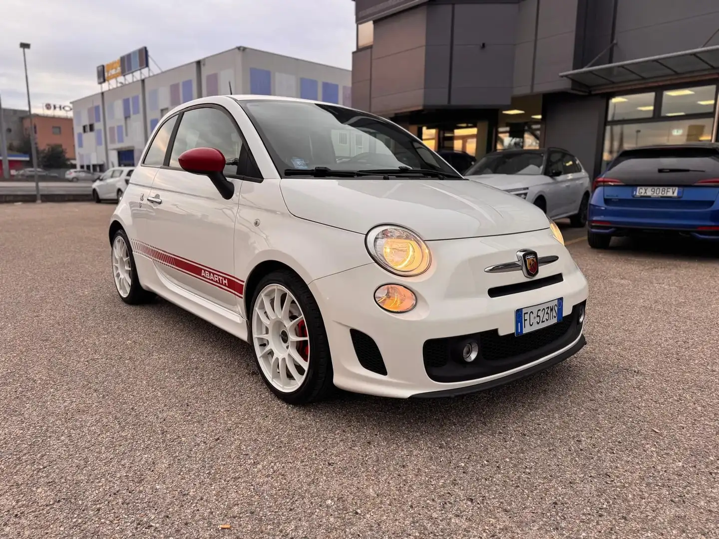 Abarth 595 595 1.4 Turbo T-Jet 145 CV Bianco - 2
