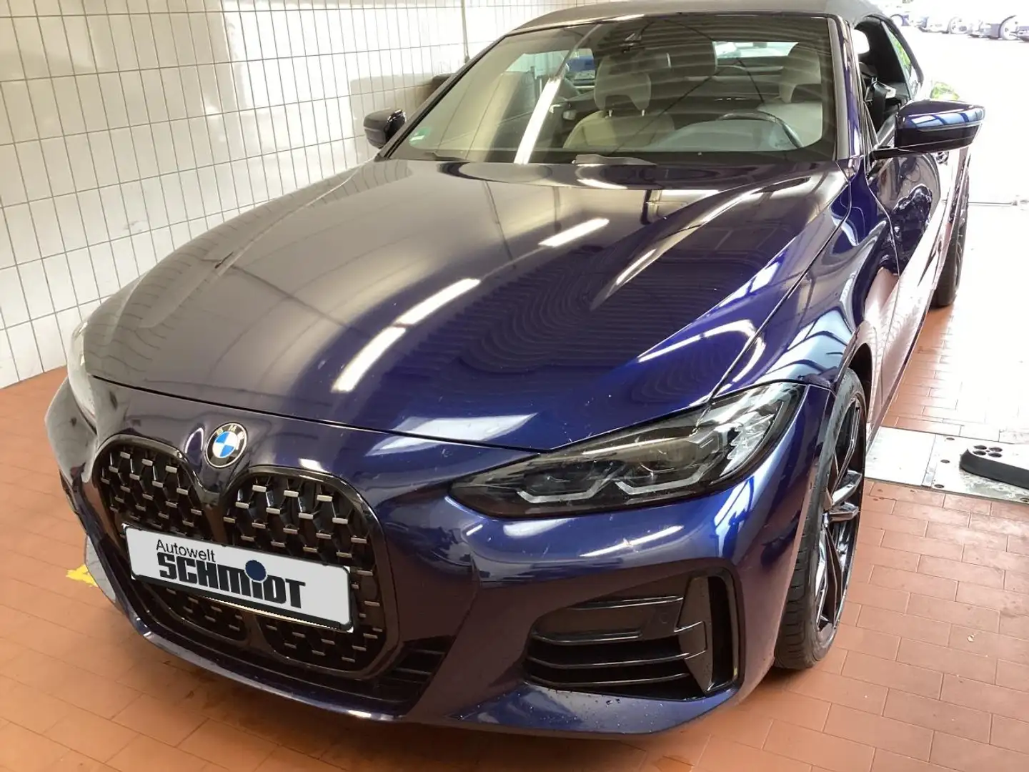BMW 440 M440i xDrive Cabrio + 2Jahre-BPS.-GARANTIE Blau - 1
