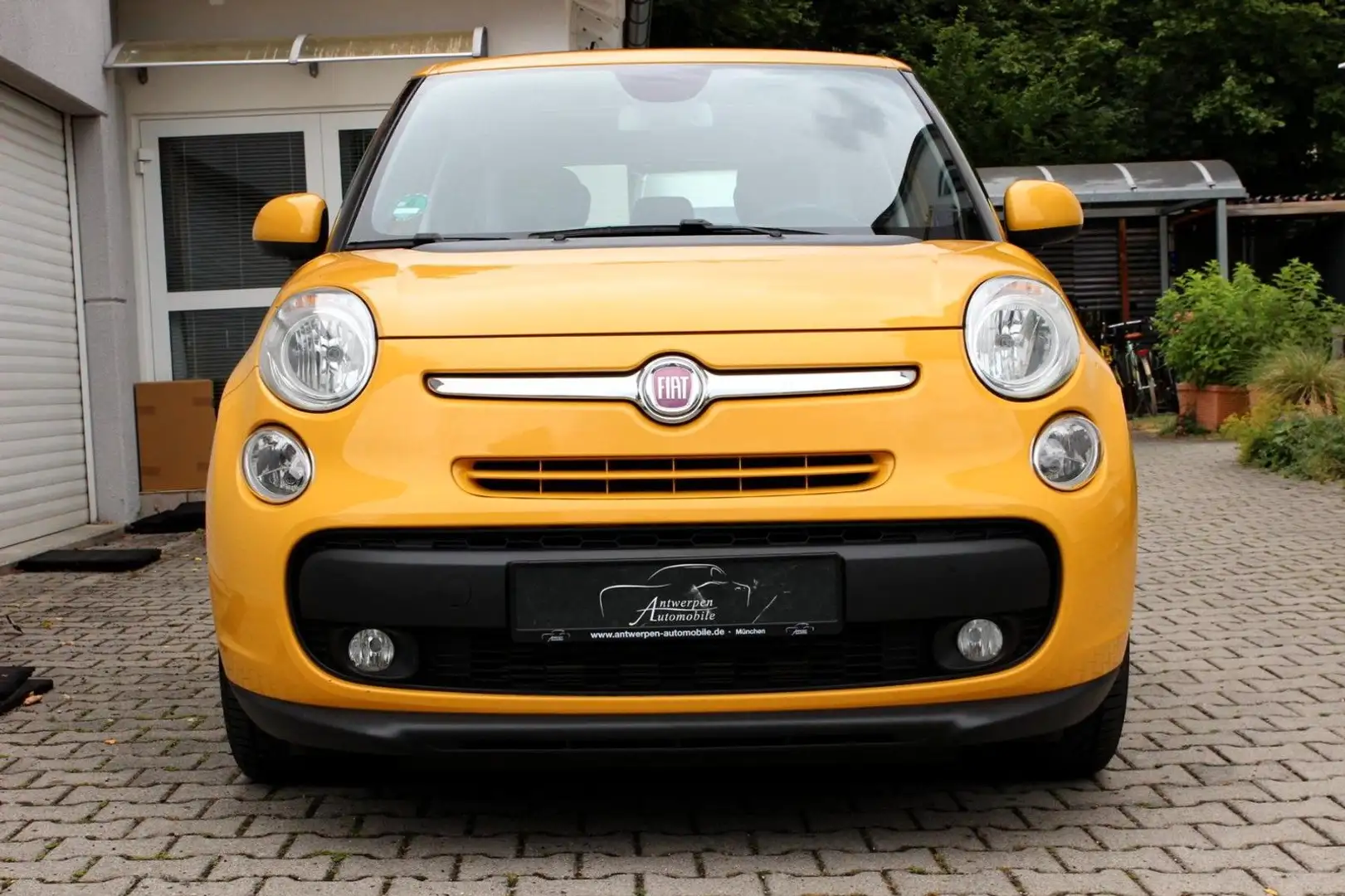 Fiat 500L *Lounge*Klimaauto*Panorama*Teilleder*MwSt.* Gelb - 2