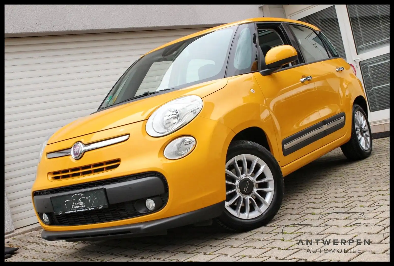 Fiat 500L *Lounge*Klimaauto*Panorama*Teilleder*MwSt.* Gelb - 1
