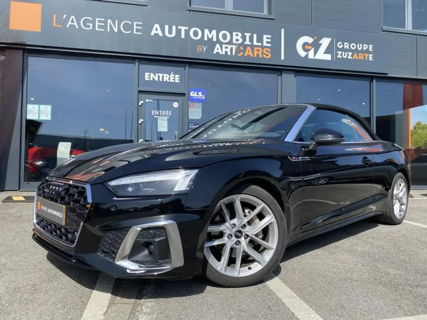 Audi A5 Cabrio 40 TFSI S-line GARANTIE Noir - 2