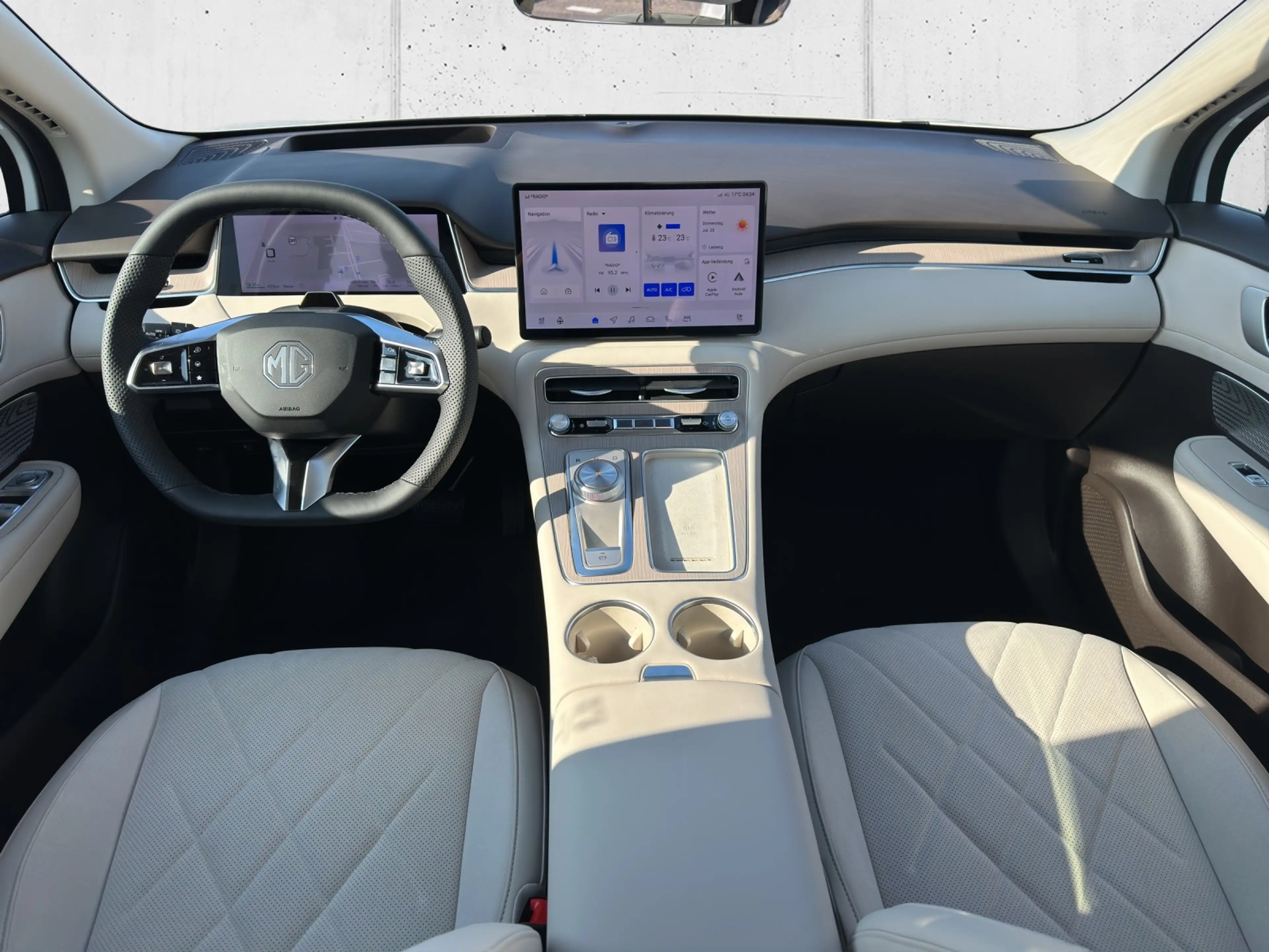 MG MGS6 EV MG S6 EV Luxury AWD 77 kWh 485 km - Leder beige — photo 8