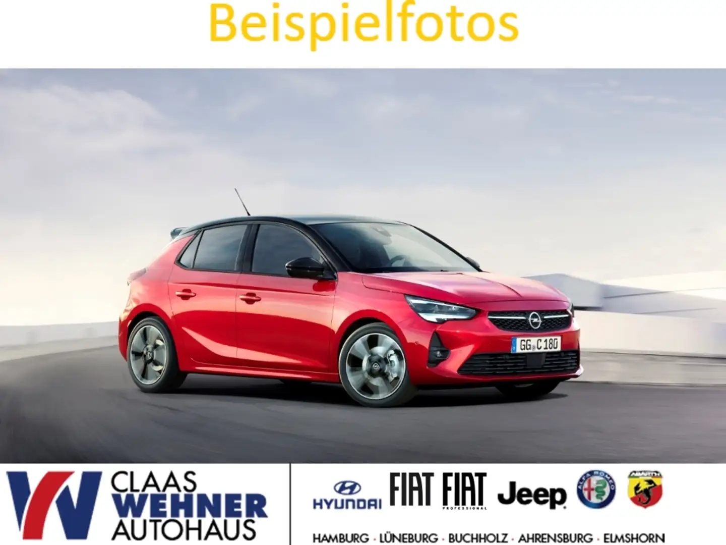 Opel Corsa F Elegance 1.2 Turbo , Direct Injection Turbo, MT6 Rot - 1