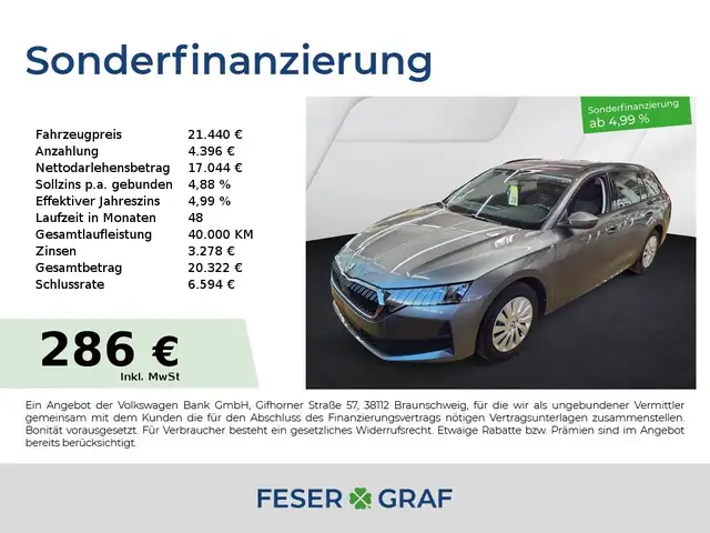 Skoda Octavia Combi 1.5TSI Essence DAB LED SmartLink Tem