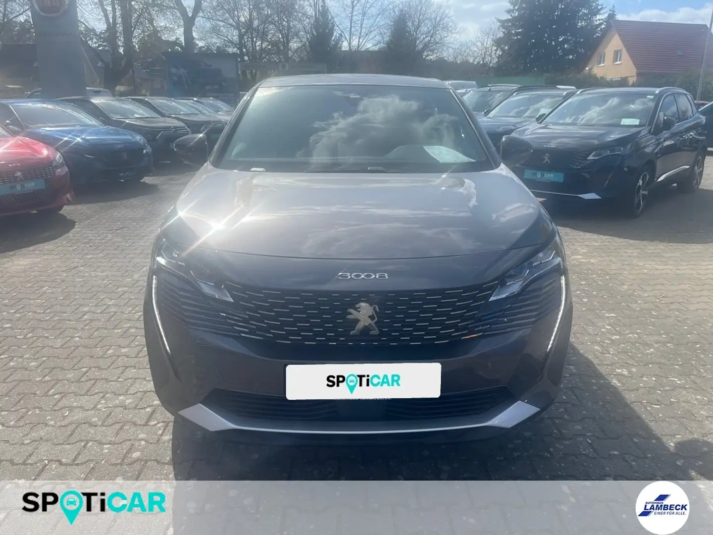 Peugeot 3008 Allure PureTech 130 EAT8 SHZ NAVI Grau - 2