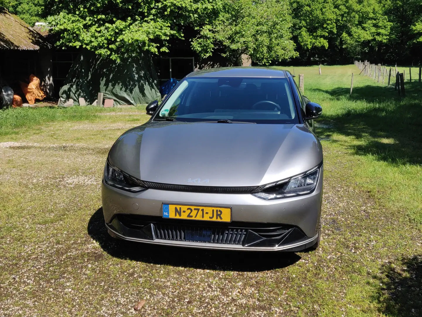 Kia EV6 EV6 Plus 77.4 kWh Grijs - 2