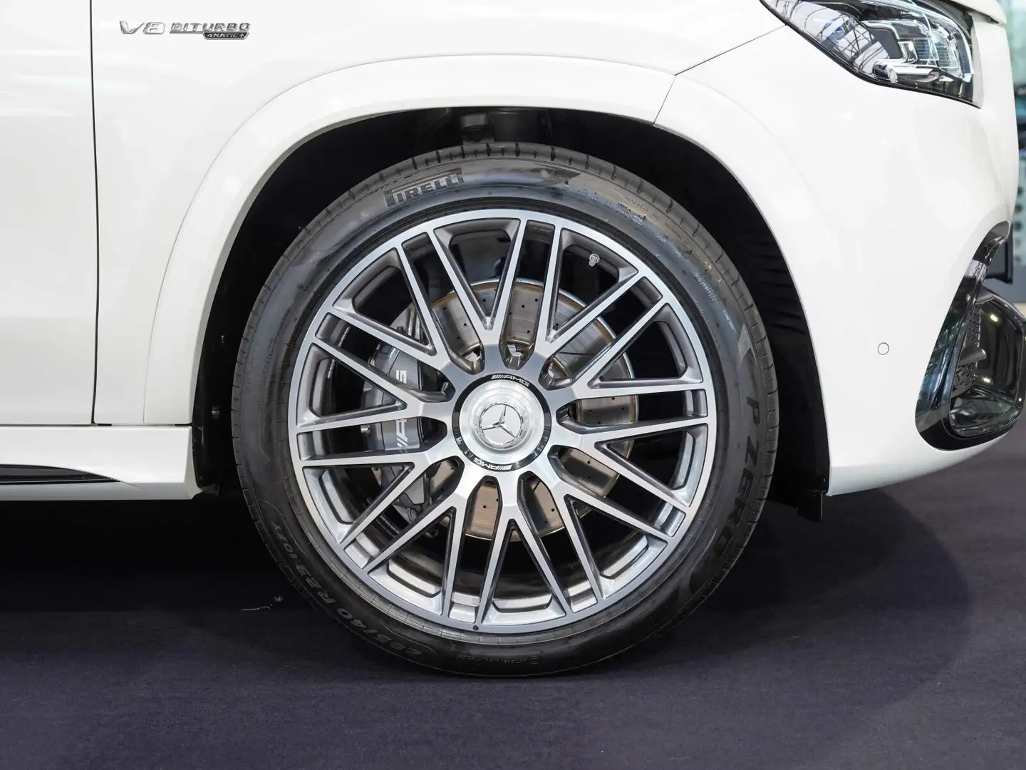 Mercedes-Benz GLS 63 AMG GLS 63 AMG 4M+ Exklusiv Night Pano AHK Head-up Weiß - 2