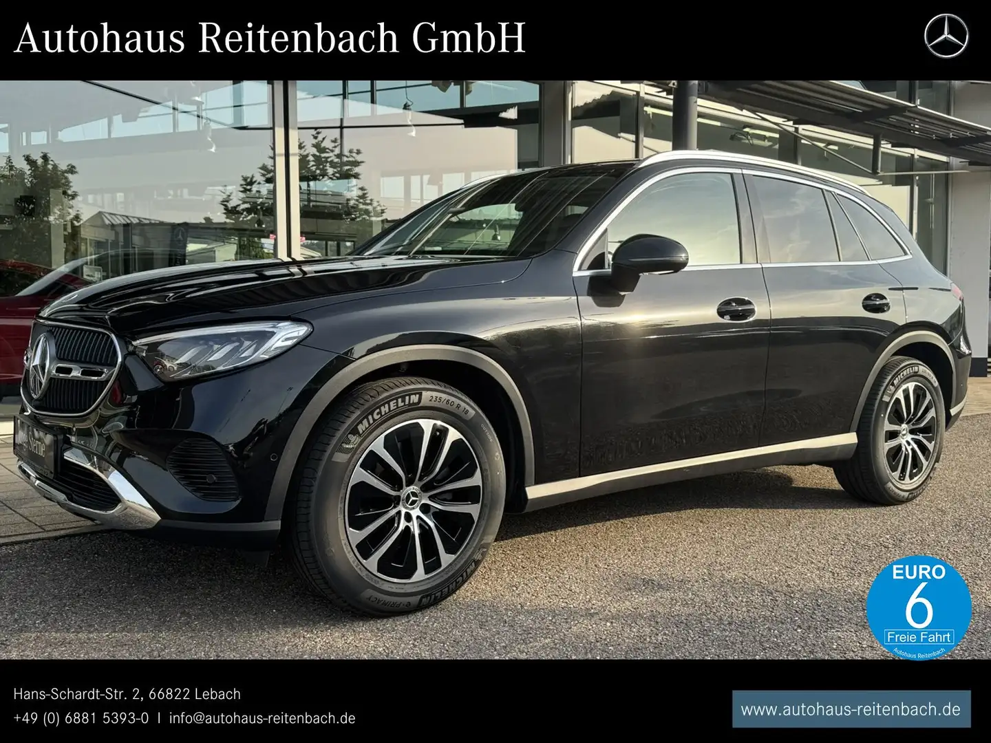 Mercedes-Benz GLC 200 GLC200 4M AVANTGARDE+STANDHZ KAMERA+LED+AHK+MEMO Zwart - 1