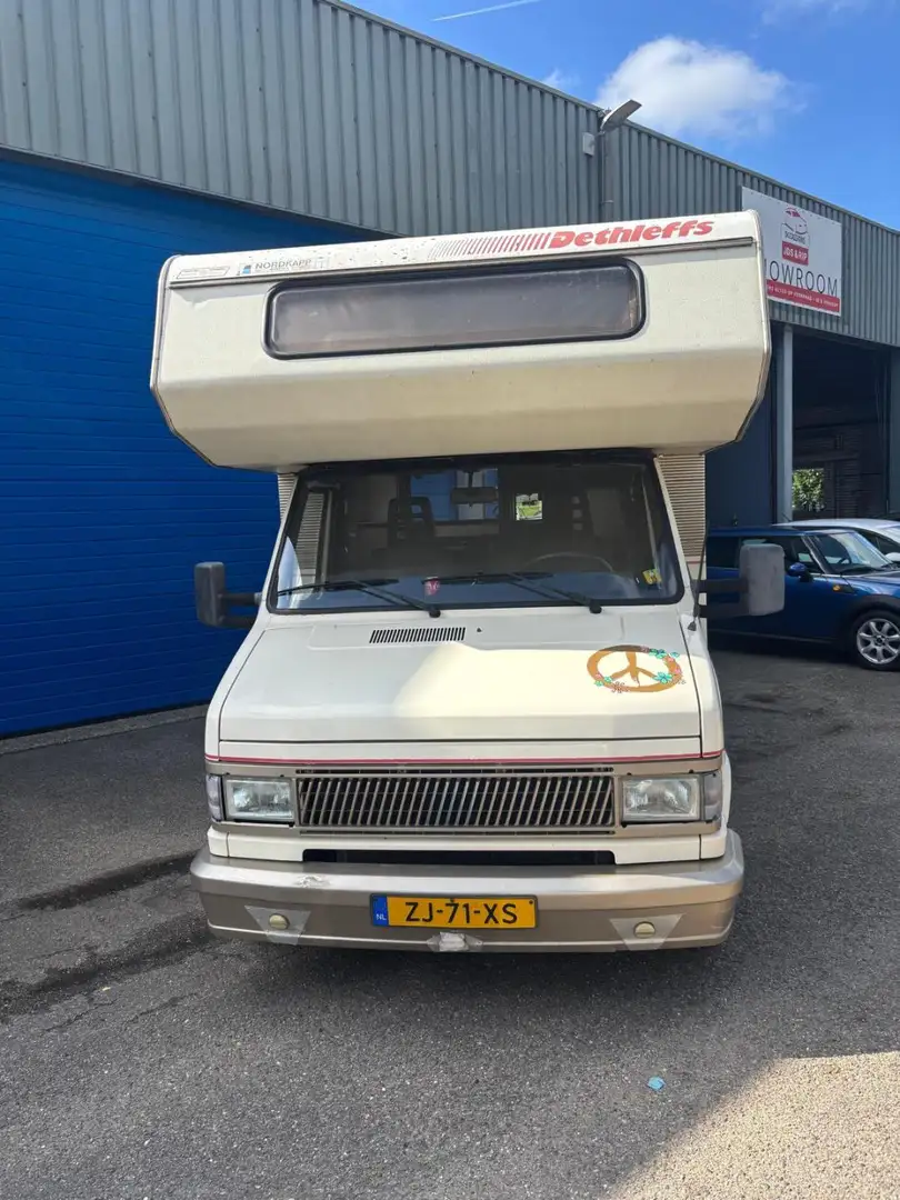 Fiat 290 MA 7 KAMPEERAUTO Beige - 2
